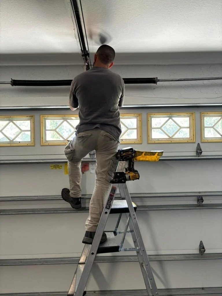 Garage door repair work, gallery photo 9
